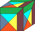 colorful cube