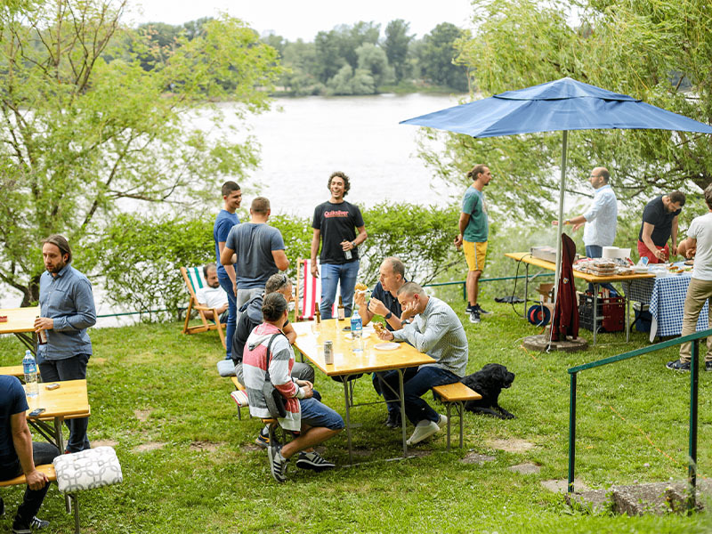 outdoors team building
