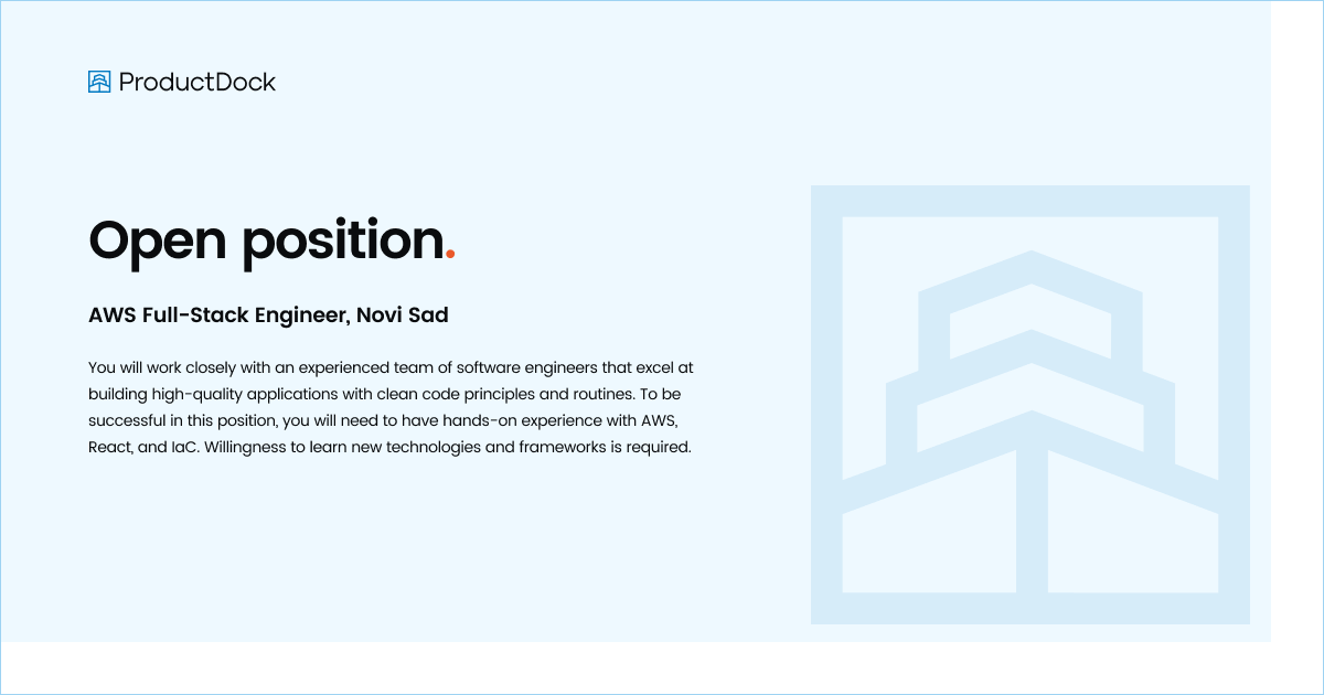 Full Stack Engineer - Java & Angular|AWS - Novi Sad, Serbia