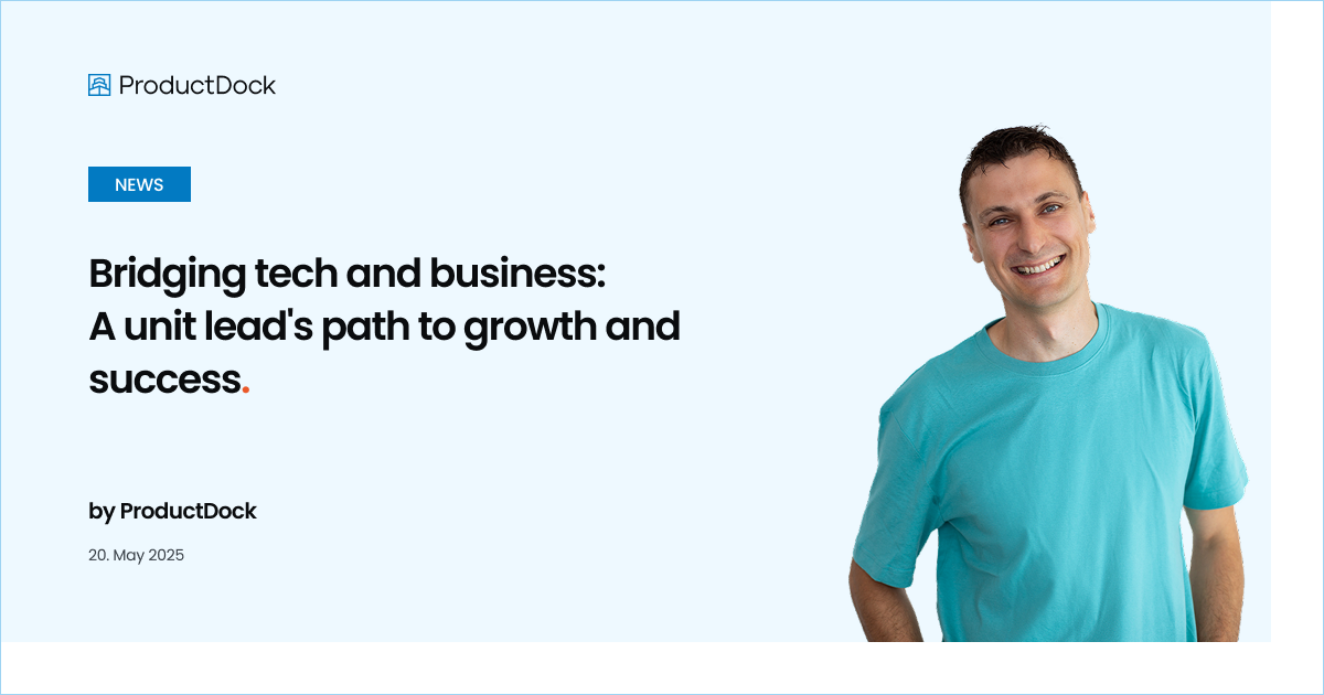 ProductDock | A unit lead's path to growth and success