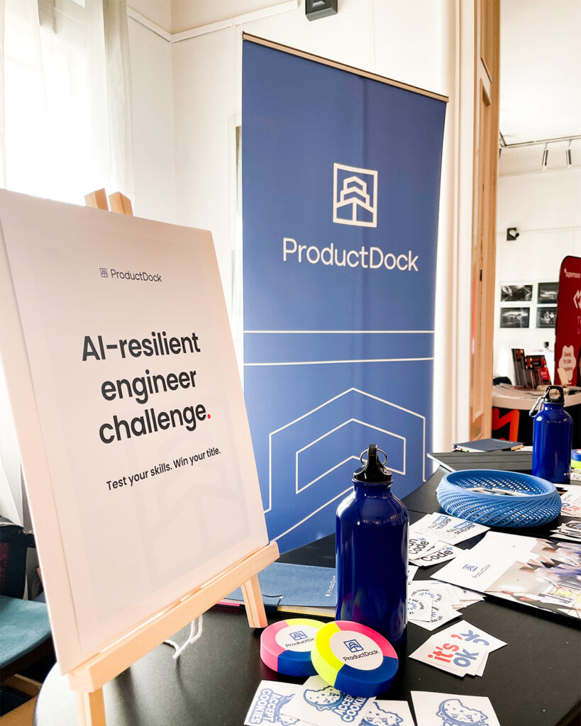 ProductDock's stand at ISCon 2026